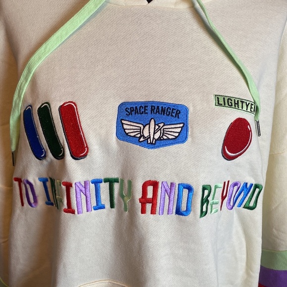 Buzz Lightyear Pixar Hoodie Unisex sz XL NWT - Picture 2 of 6